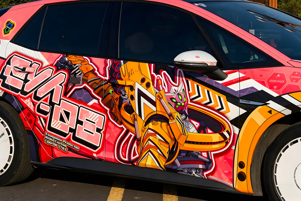 Neon Genesis Evangelion Unit-08 Car Wrap [AW-106]
