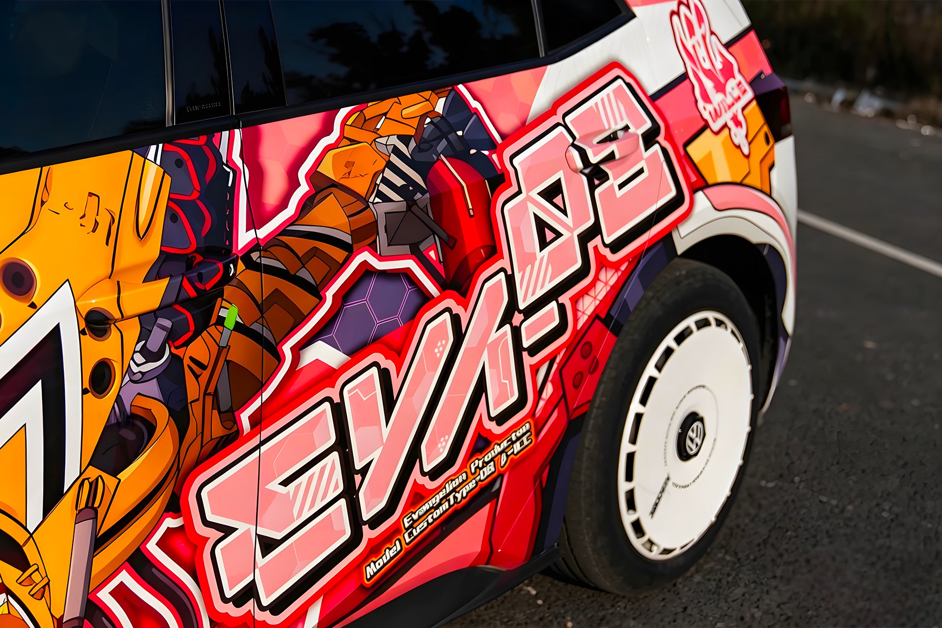 Neon Genesis Evangelion Unit-08 Car Wrap [AW-106]