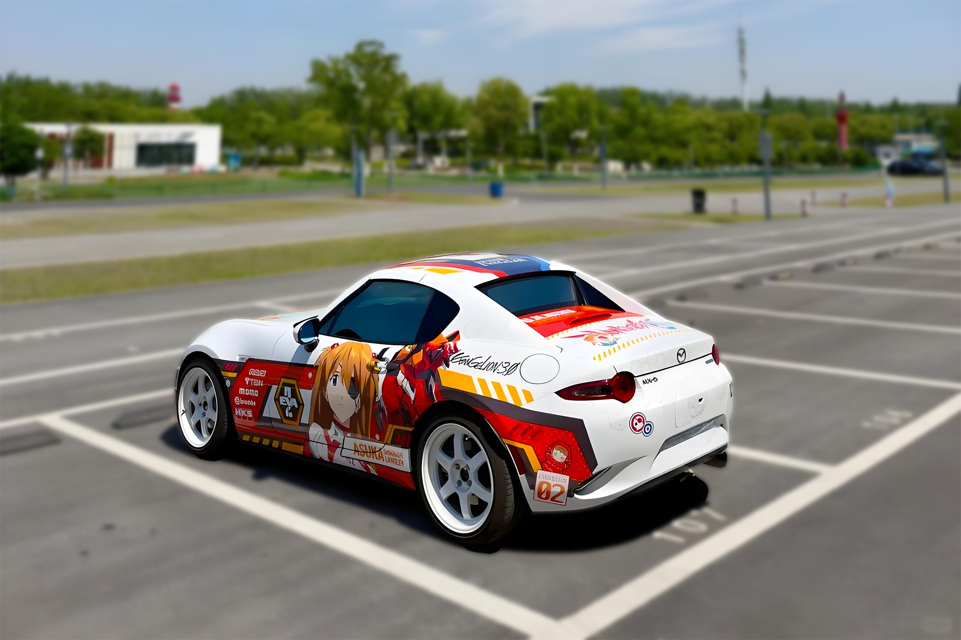 Neon Genesis Evangelion K Car Wrap [AW-179]