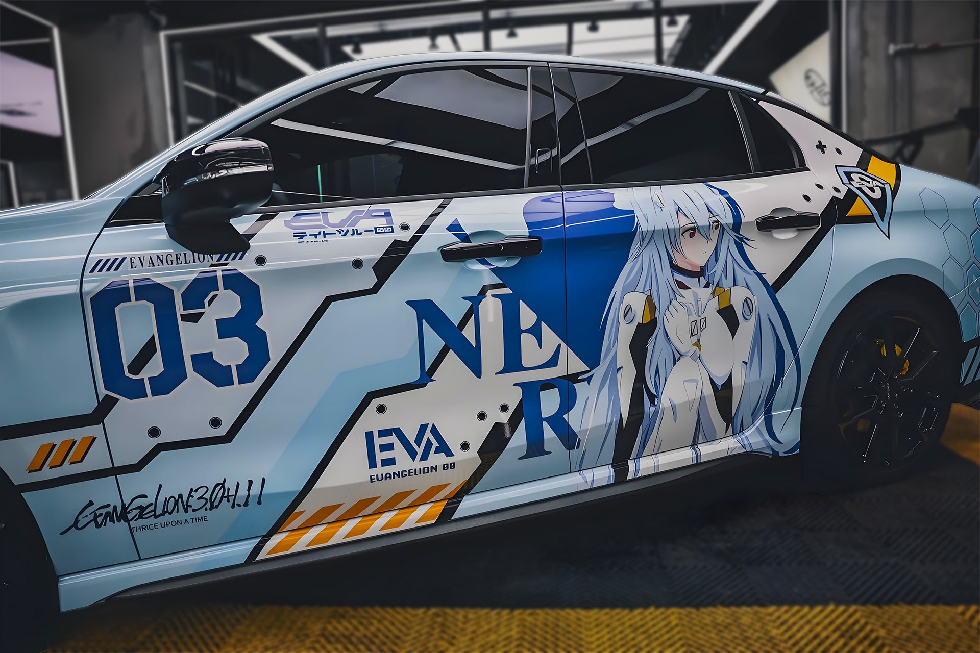 Neon Genesis Evangelion L Car Wrap [AW-184]