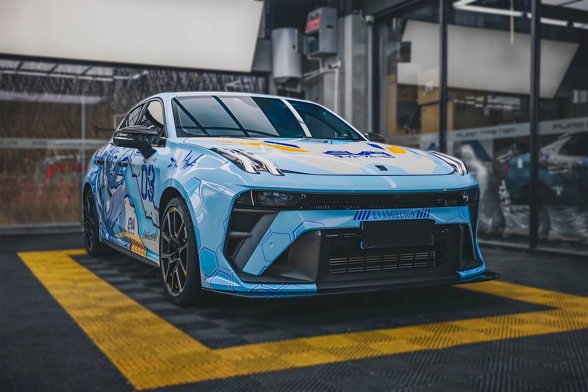 Neon Genesis Evangelion L Car Wrap [AW-184]