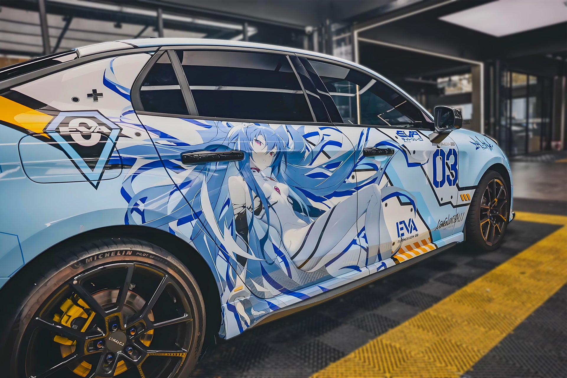 Neon Genesis Evangelion L Car Wrap [AW-184]
