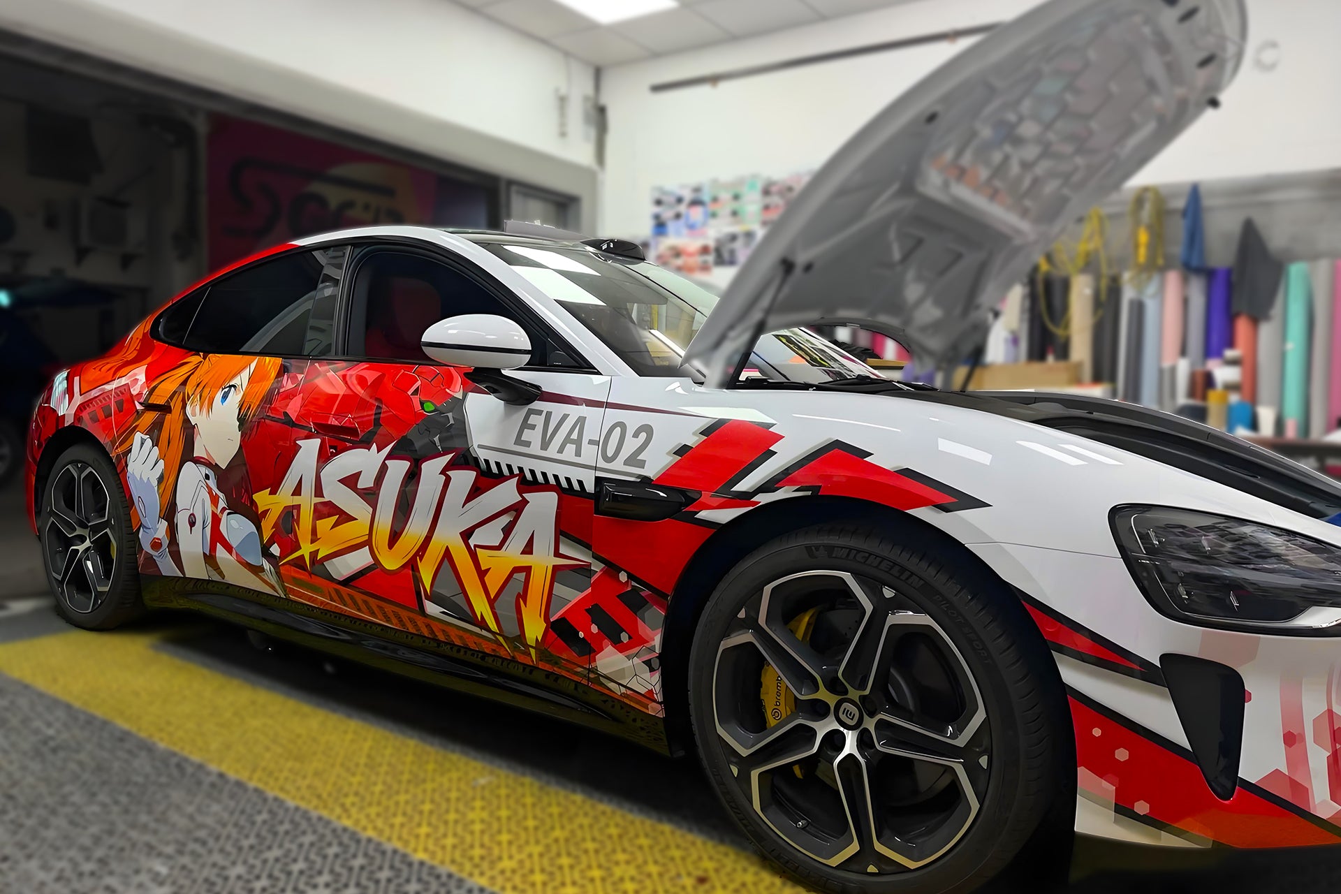 Neon Genesis Evangelion M Car Wrap [AW-189]