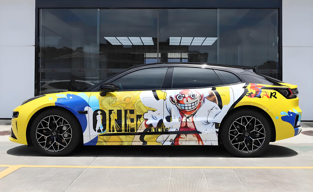 ONE PIECE Ruffy Autofolierung