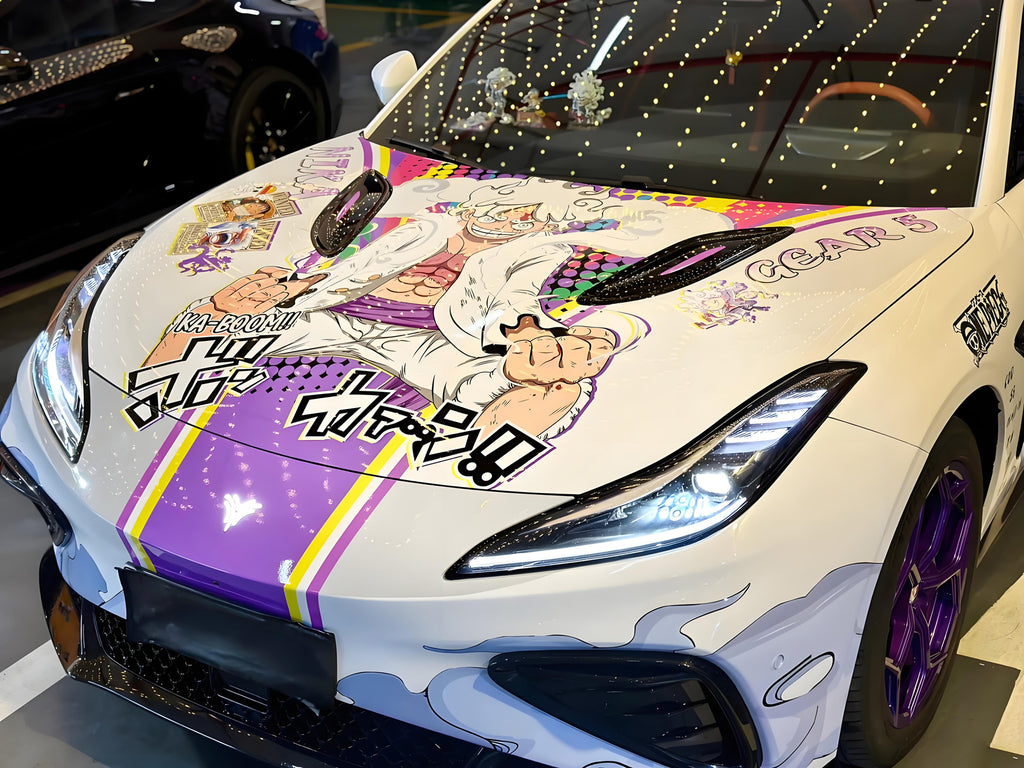 ONE PIECE Ruffy Autofolie B
