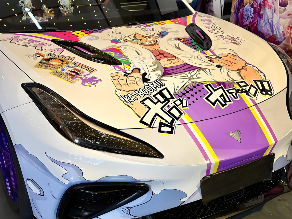 ONE PIECE Ruffy Autofolie B