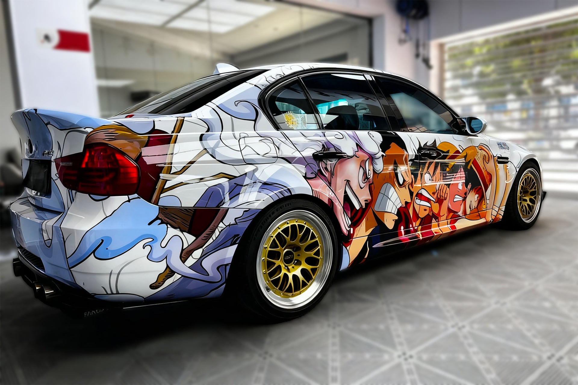 ONE PIECE C Car Wrap  [AW-43]