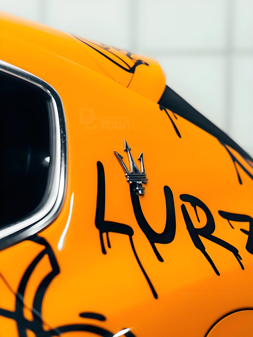 Orange Mr Supper LRZ Full Size Car Wrap