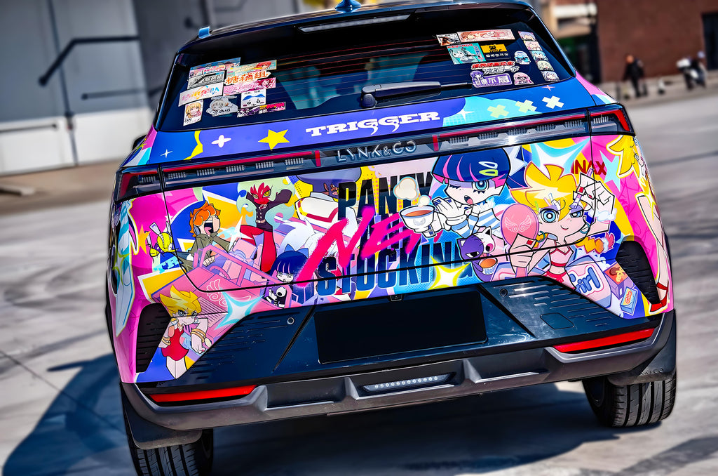 Panty & Stocking with Garterbelt A Car Wrap [AW-93]