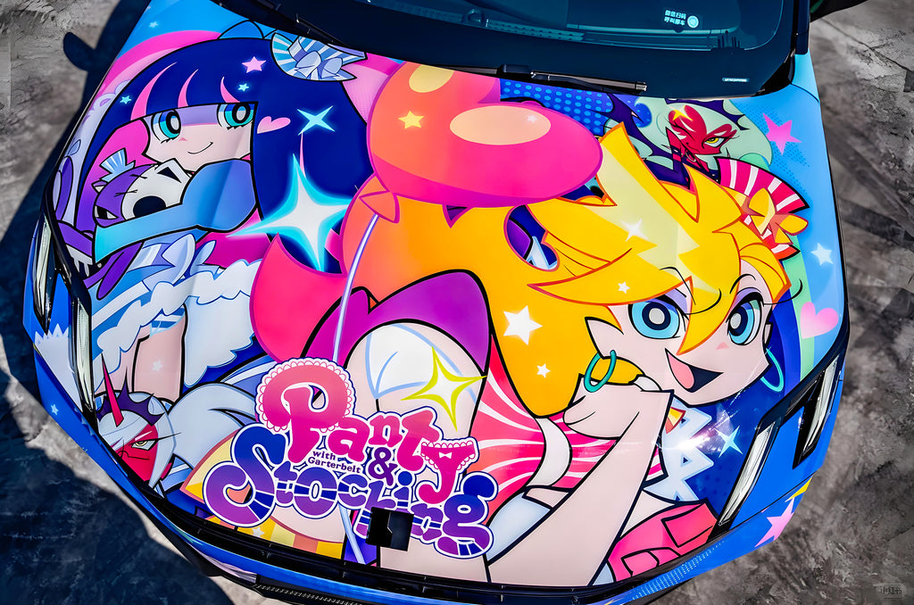 Panty & Stocking with Garterbelt A Car Wrap [AW-93]