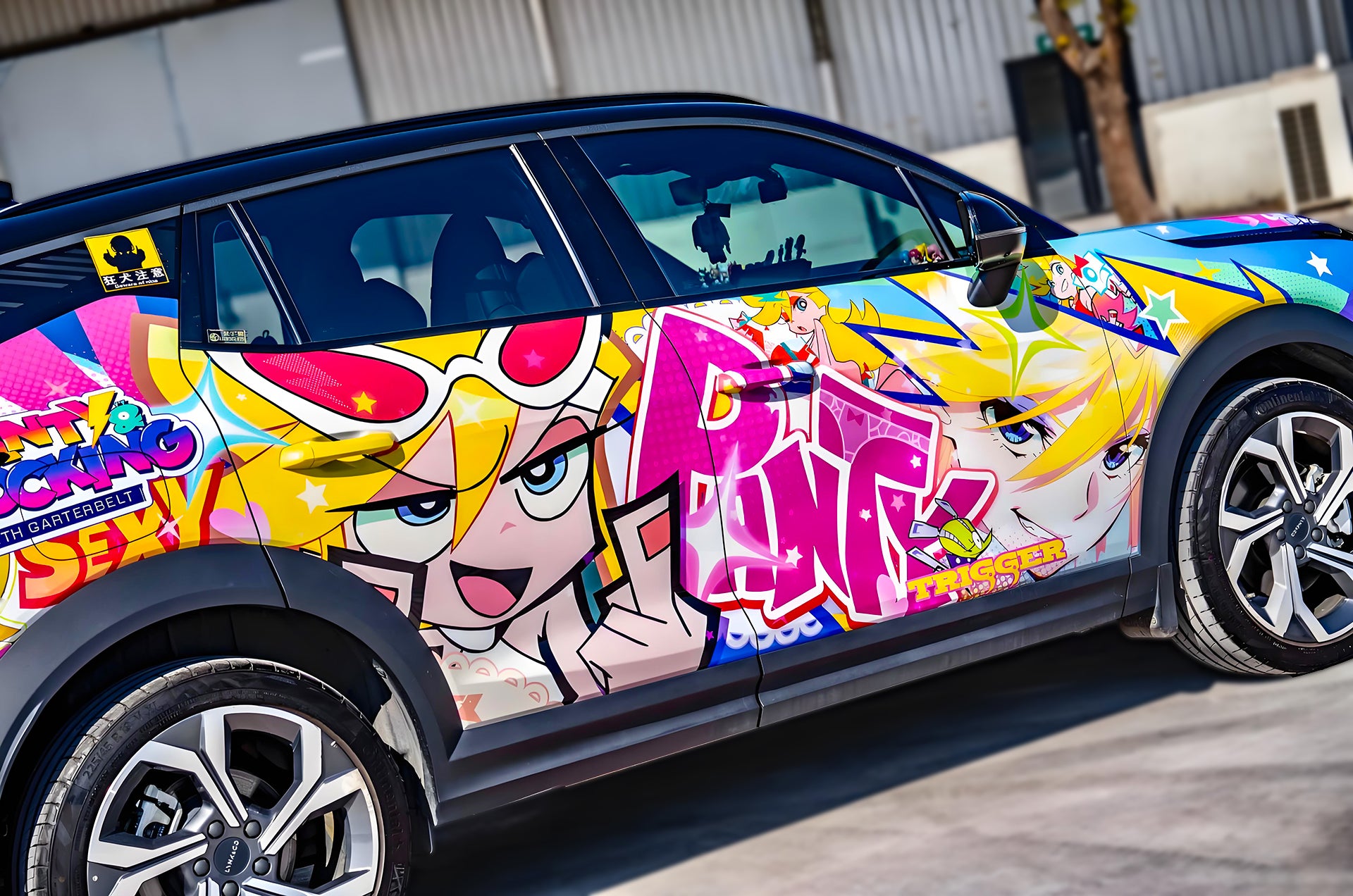 Panty & Stocking with Garterbelt Car Wrap [AW-93]