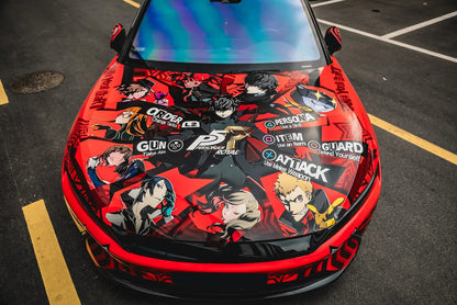 Persona 5 Car Wrap