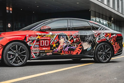 Persona 5 Car Wrap