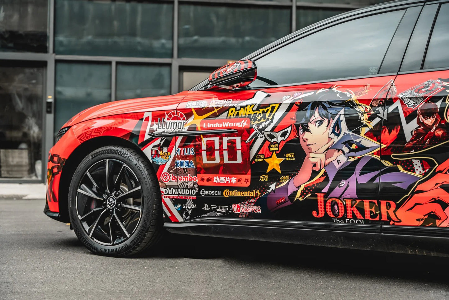 Persona 5 Car Wrap