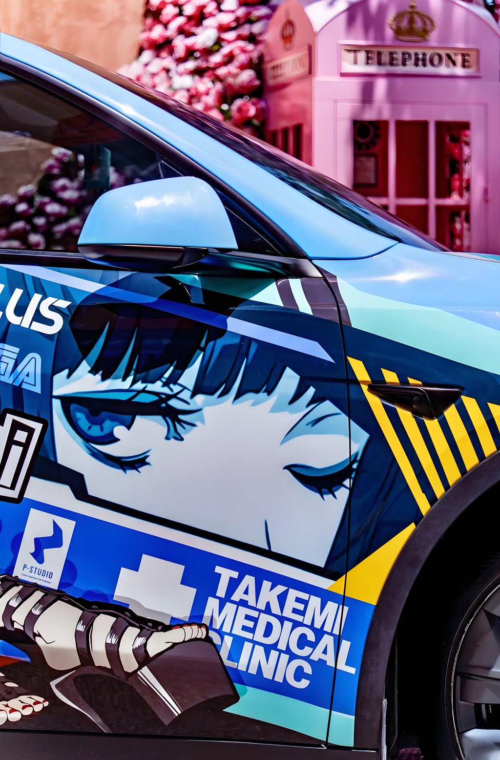 Persona 5 Tae Takemi Autofolierung
