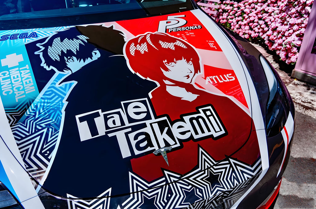 Persona 5 Tae Takemi Autofolierung