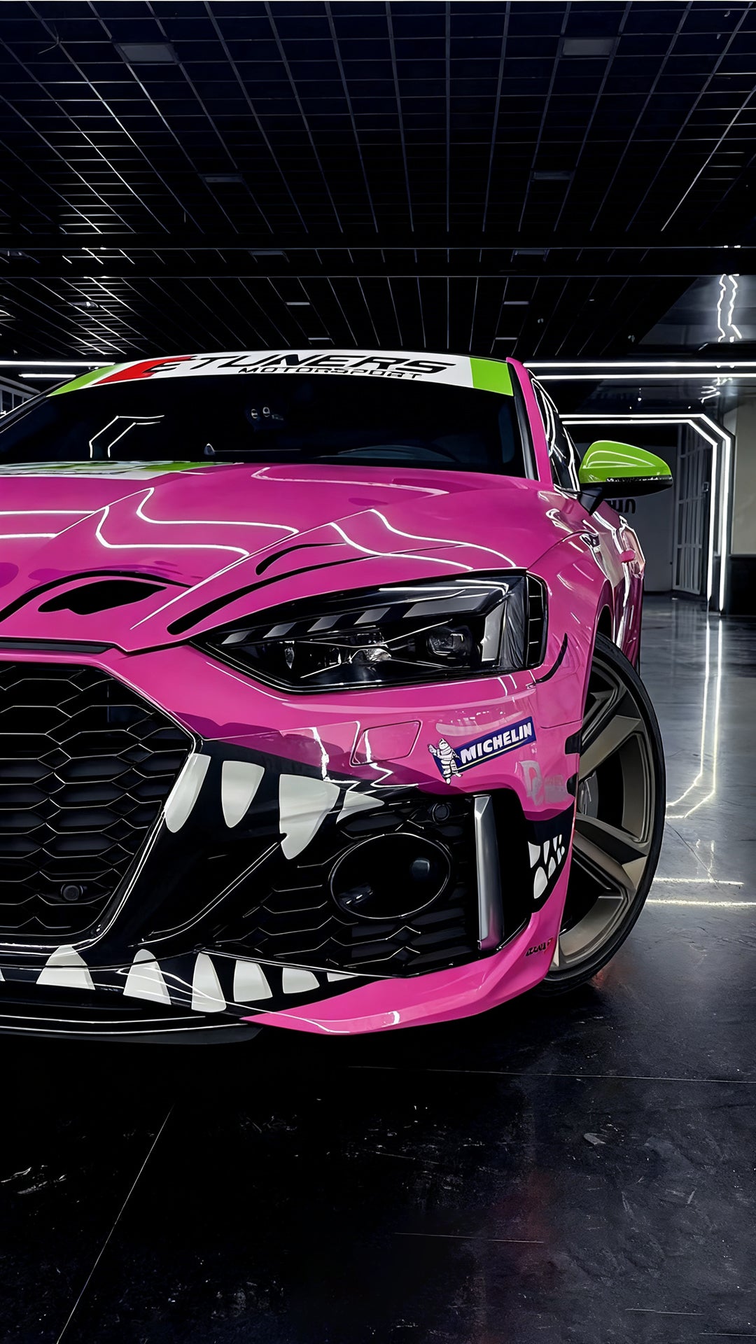 Pink Dino Full Car Wrap [UW-50]