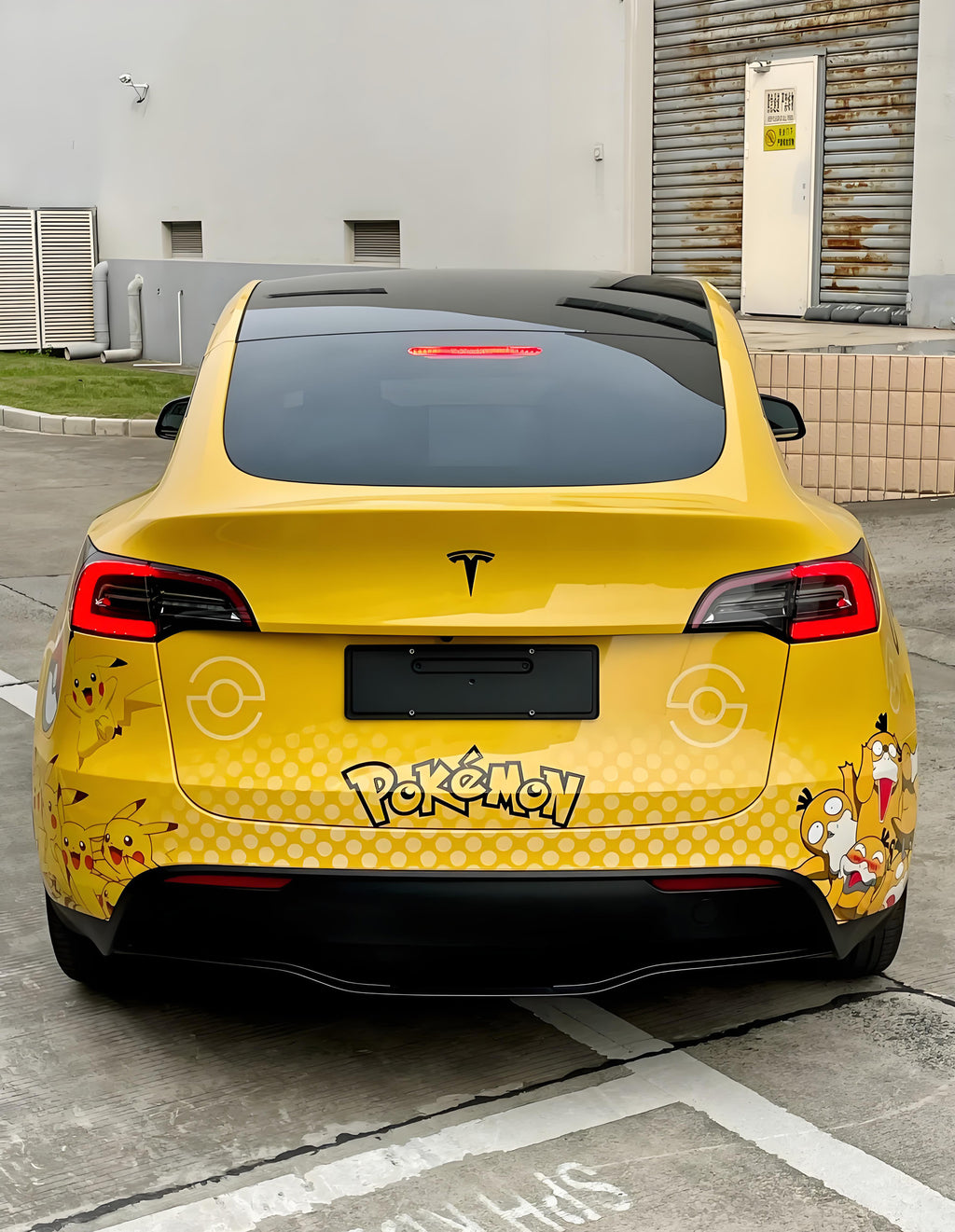 Pokémon B Full Size Car Wrap