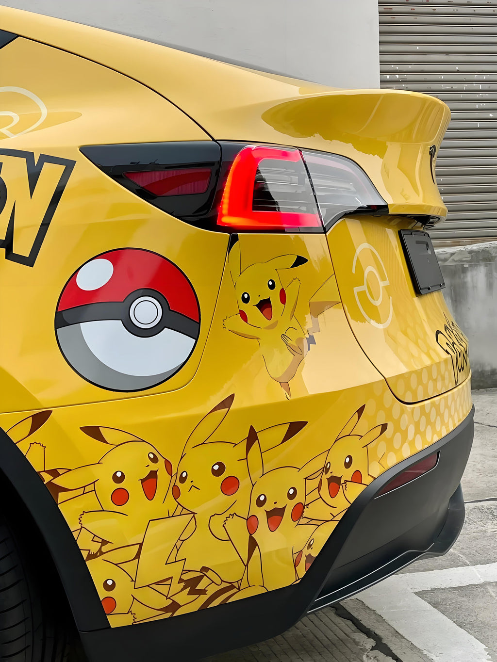 Pokémon B Full Size Car Wrap