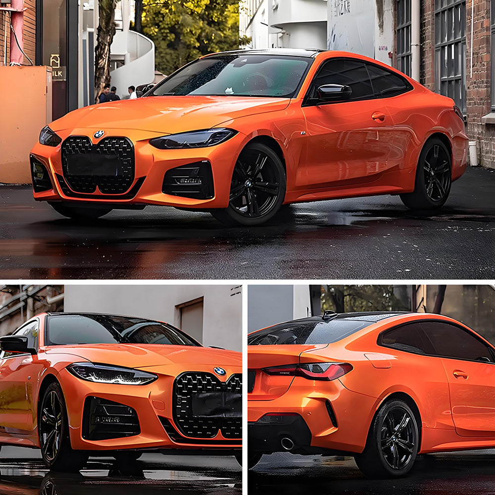 Car Orange Wraps Series