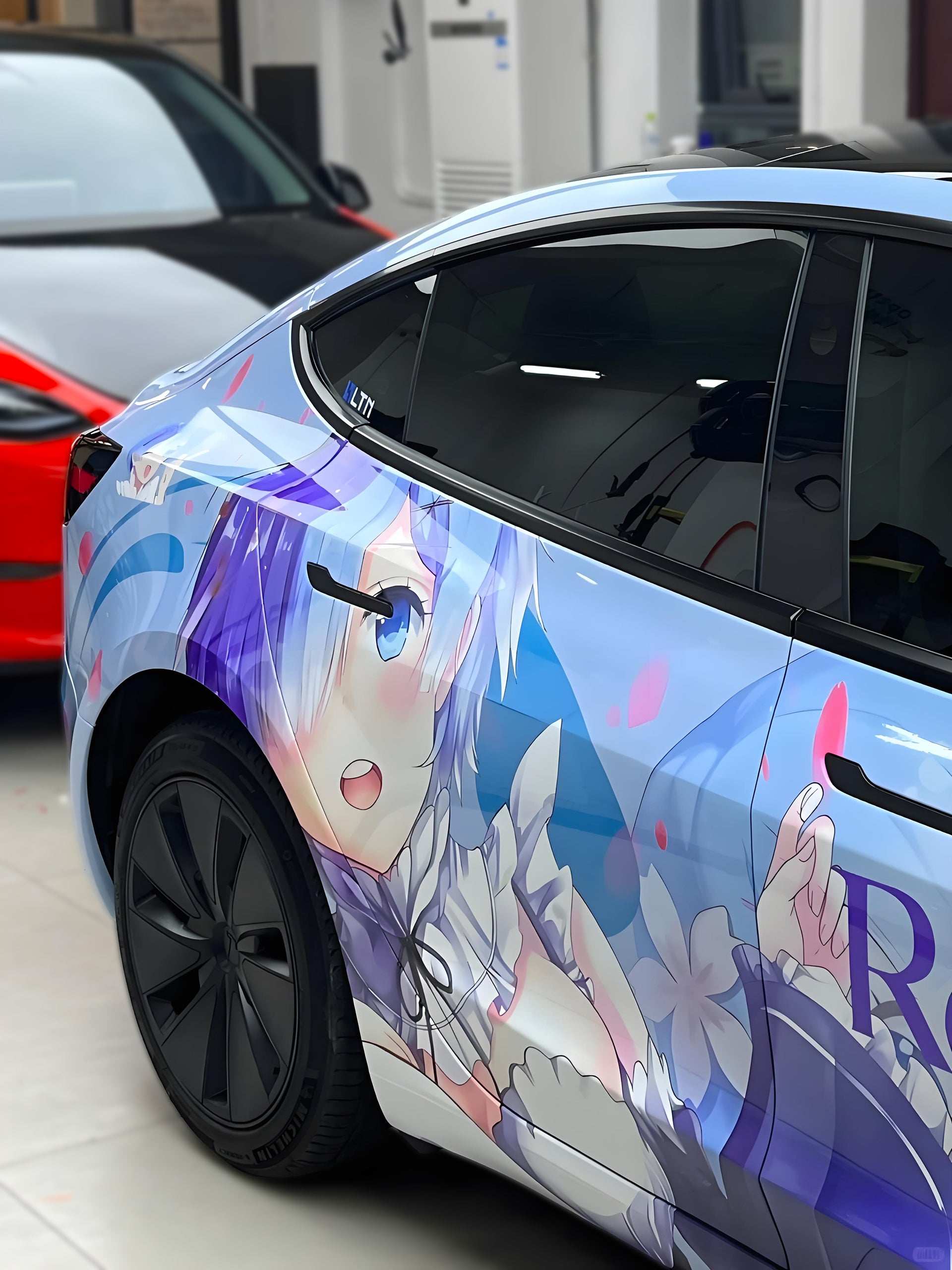 ReZero−Starting Life in Another World B Rem Car Wrap [AW-08]