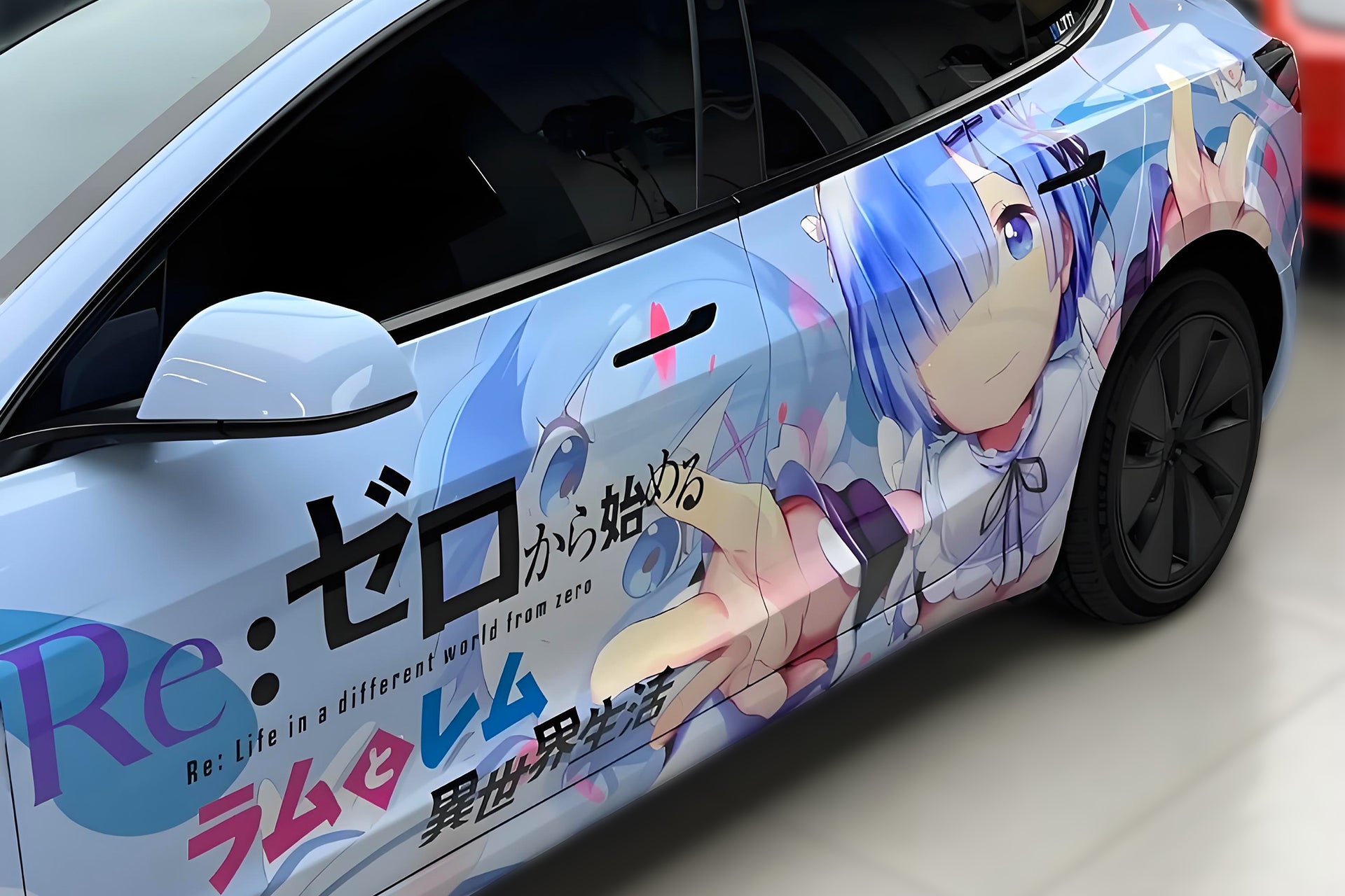 ReZero−Starting Life in Another World B Rem Car Wrap [AW-08]