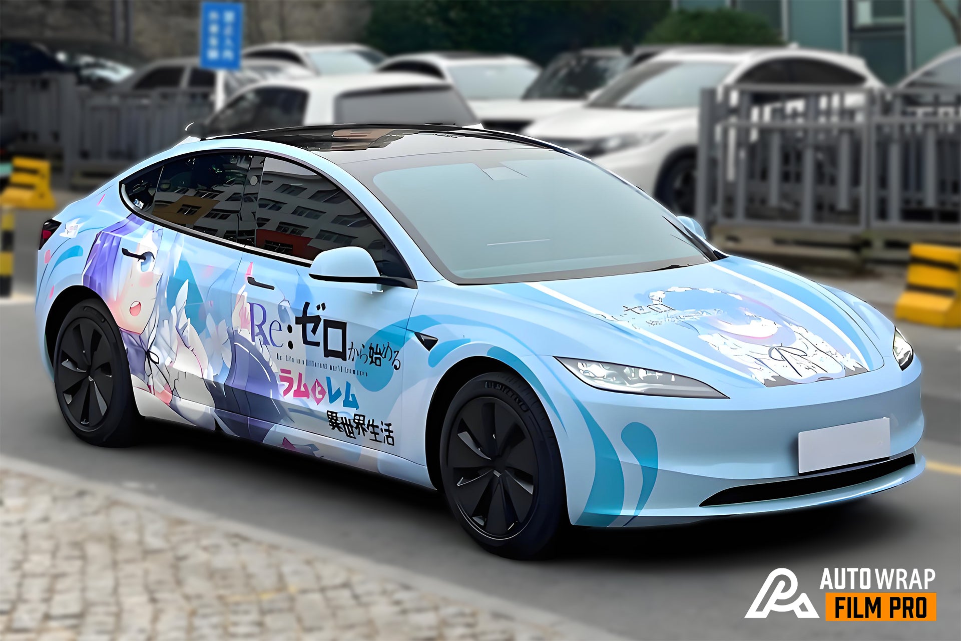 ReZero−Starting Life in Another World B Rem Car Wrap [AW-08]