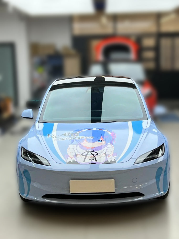 ReZero−Starting Life in Another World B Rem Car Wrap [AW-08]