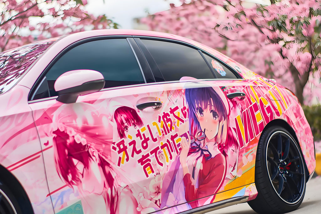 Saekano How to Raise a Boring Girlfriend Car Wrap B [AW-95]