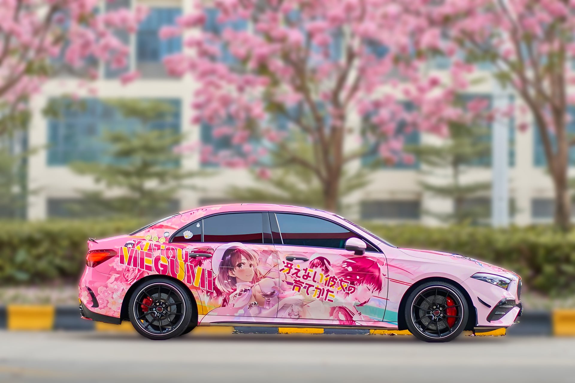 Saekano How to Raise a Boring Girlfriend Car Wrap B [AW-95]