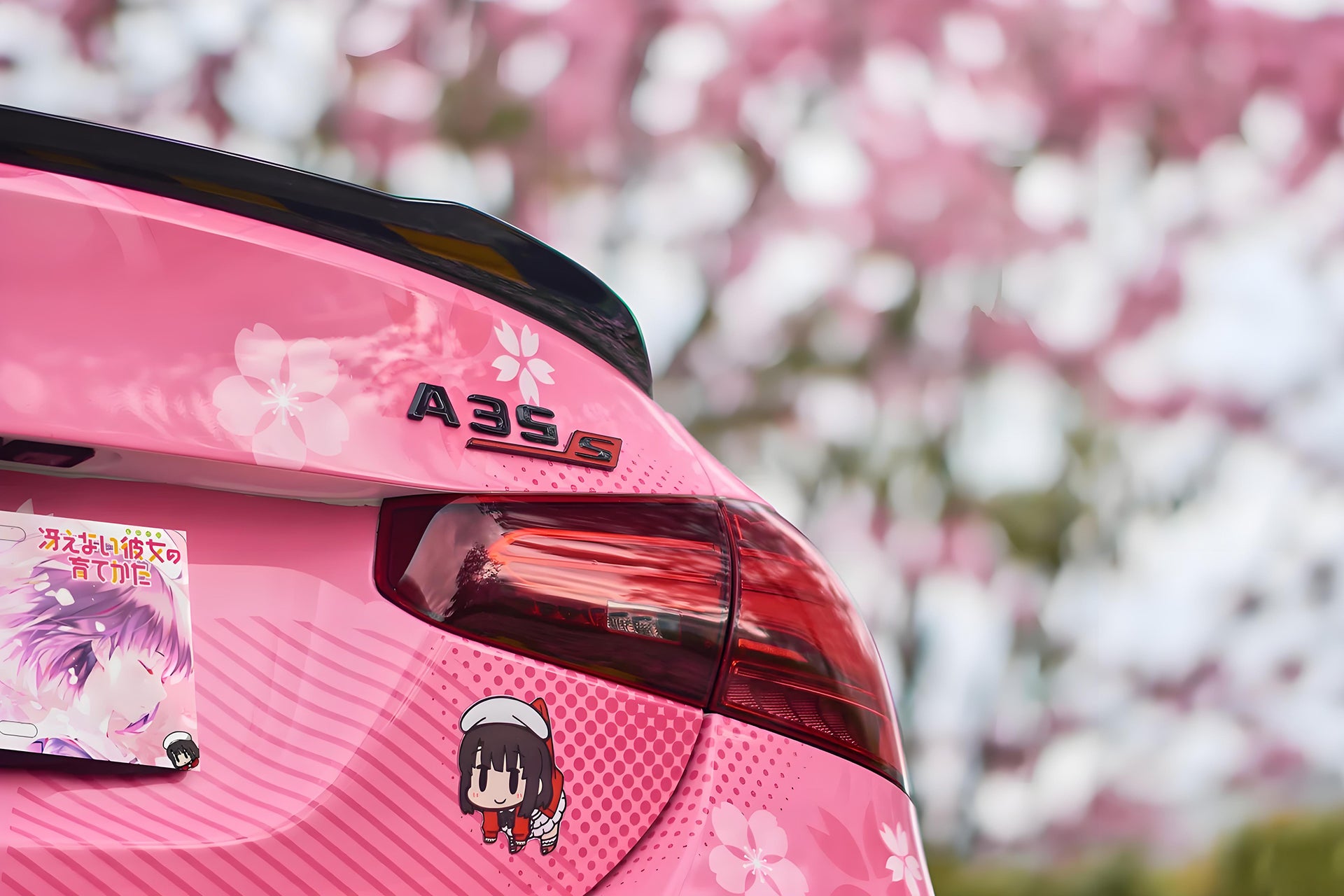 Saekano How to Raise a Boring Girlfriend Car Wrap B [AW-95]