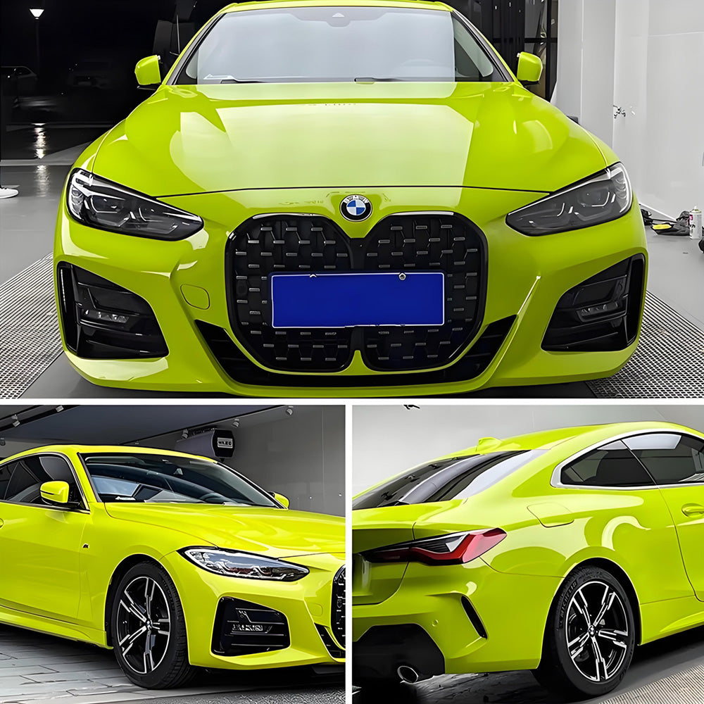 Car Yellow Wraps Series