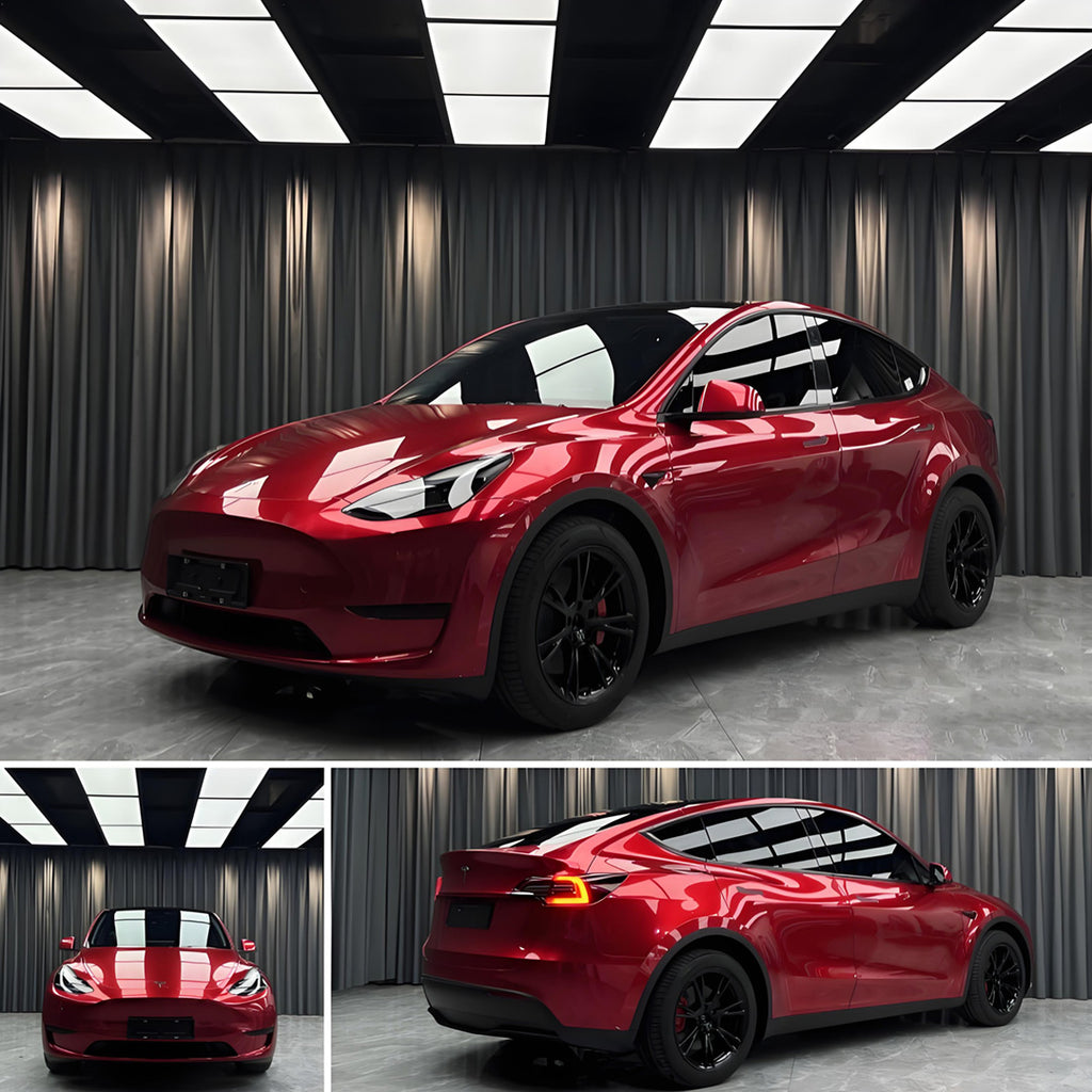 Car Red Wraps Series