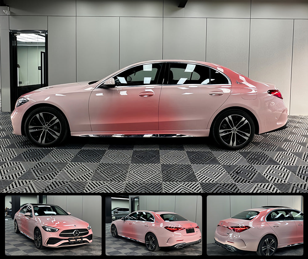 Car Pink Wraps Series