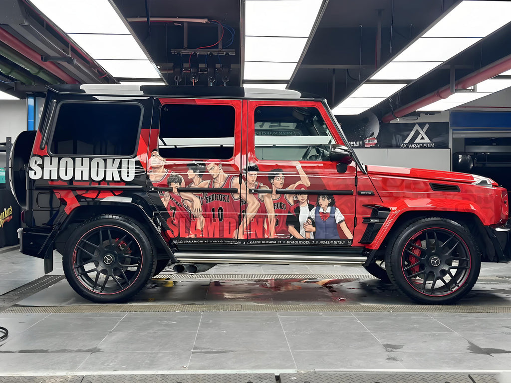 Slam Dunk Autofolierung