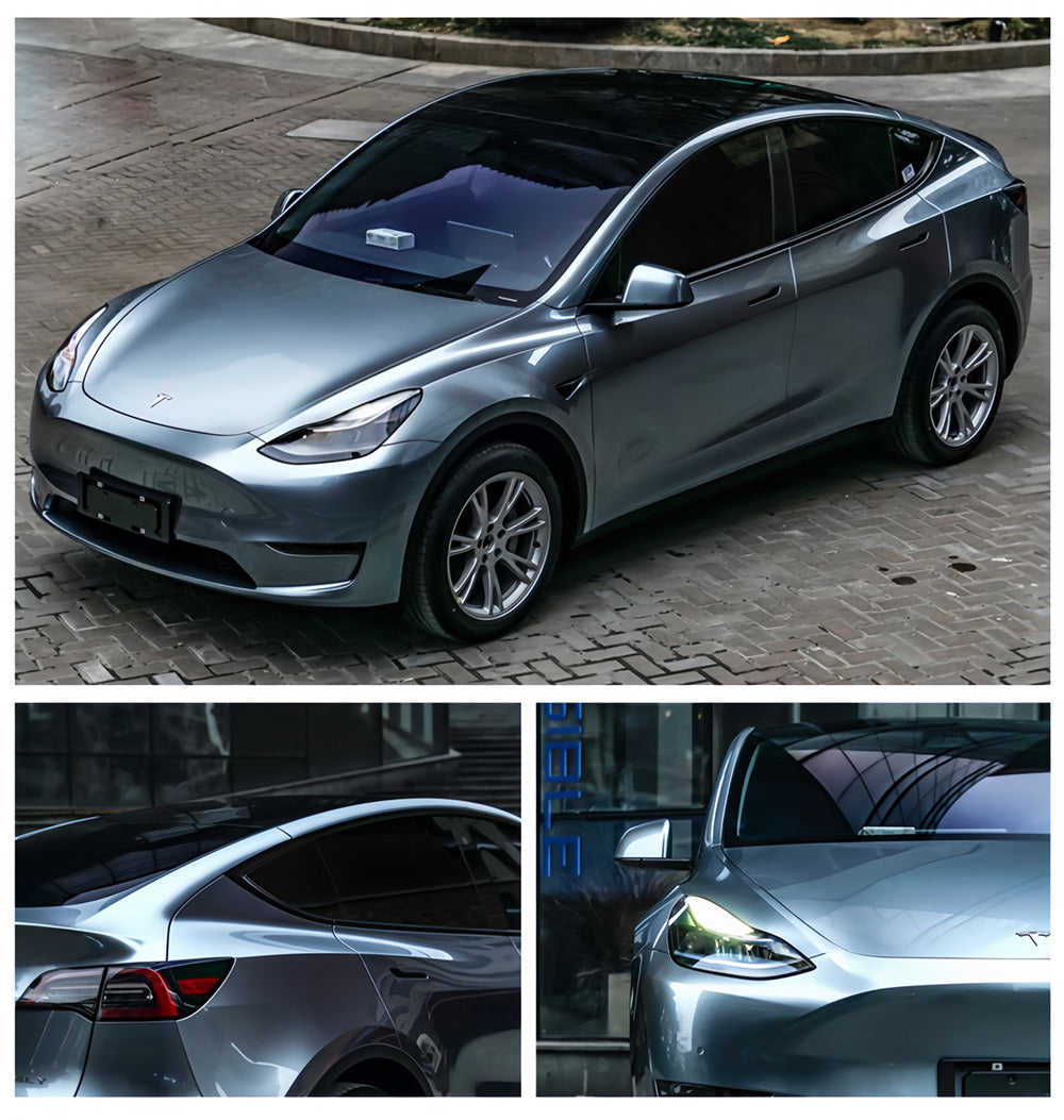 Car Blue Wraps Series