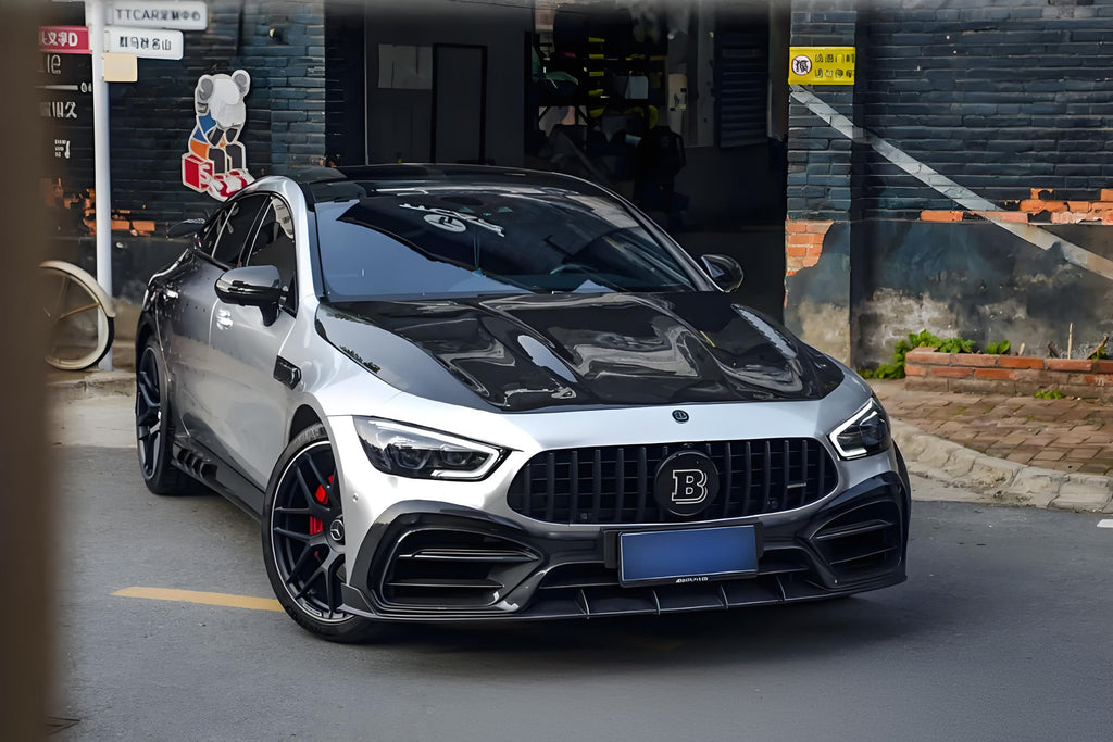 Grey Black Starry Gradient Full Size Car Wrap [UW-28]
