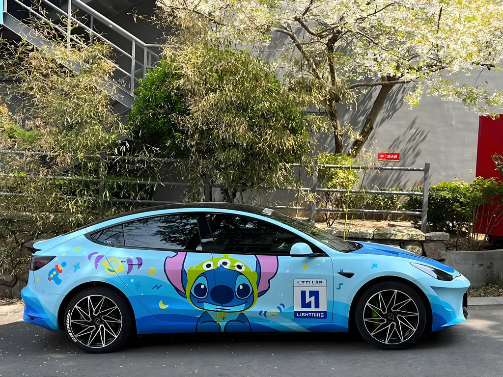 Stitch Full Size Car Wrap [UW-39]