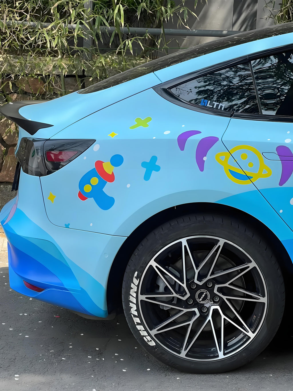 Stitch Full Size Car Wrap [UW-39]