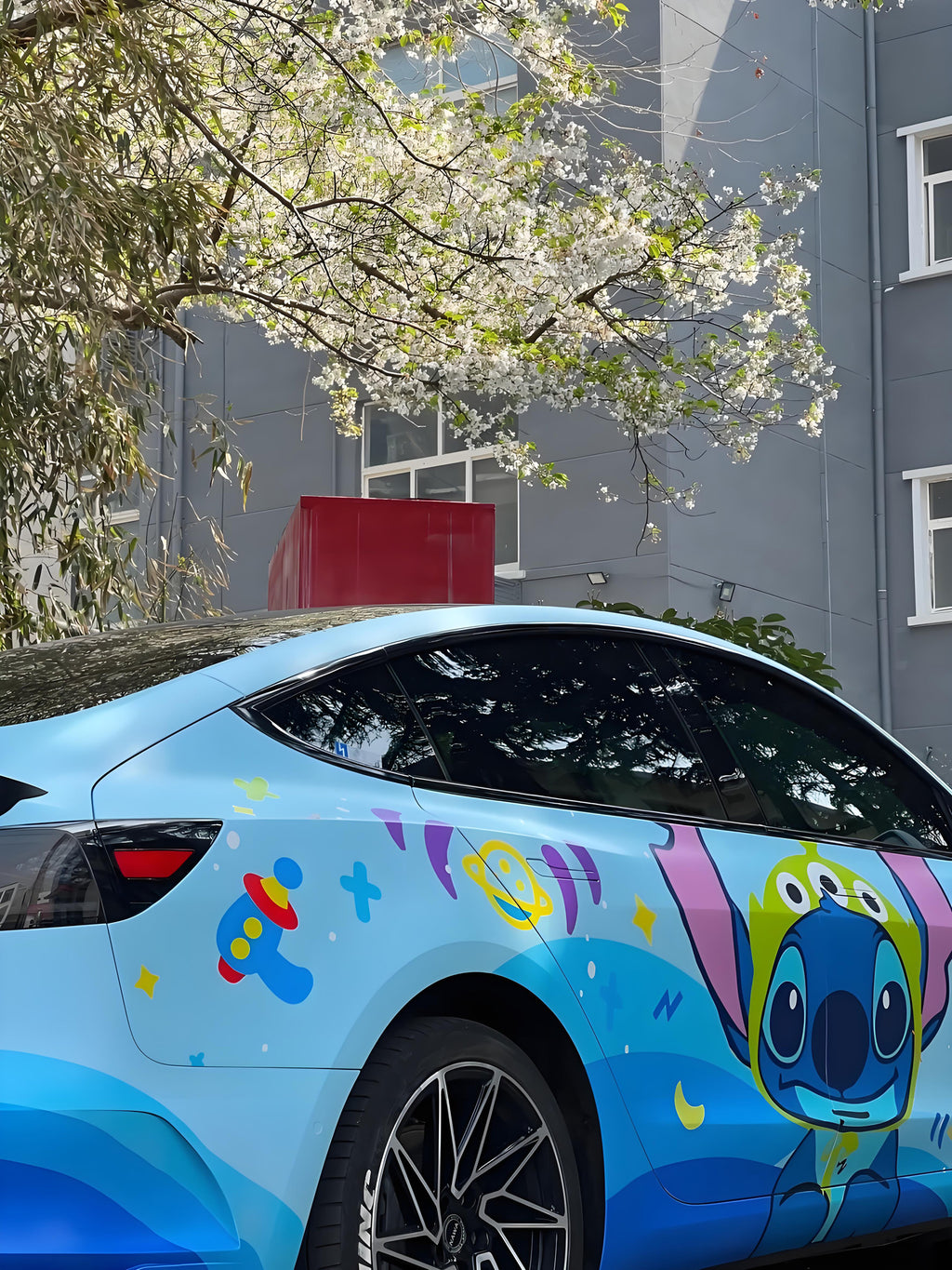 Stitch Full Size Car Wrap [UW-39]