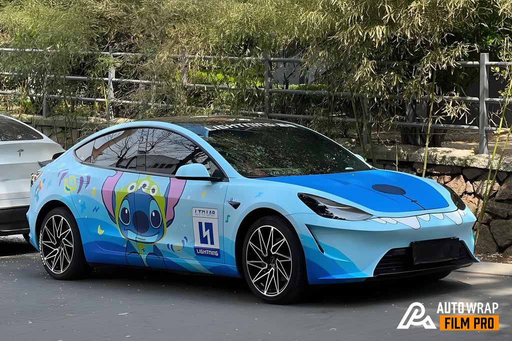 Stitch Full Size Car Wrap [UW-39]