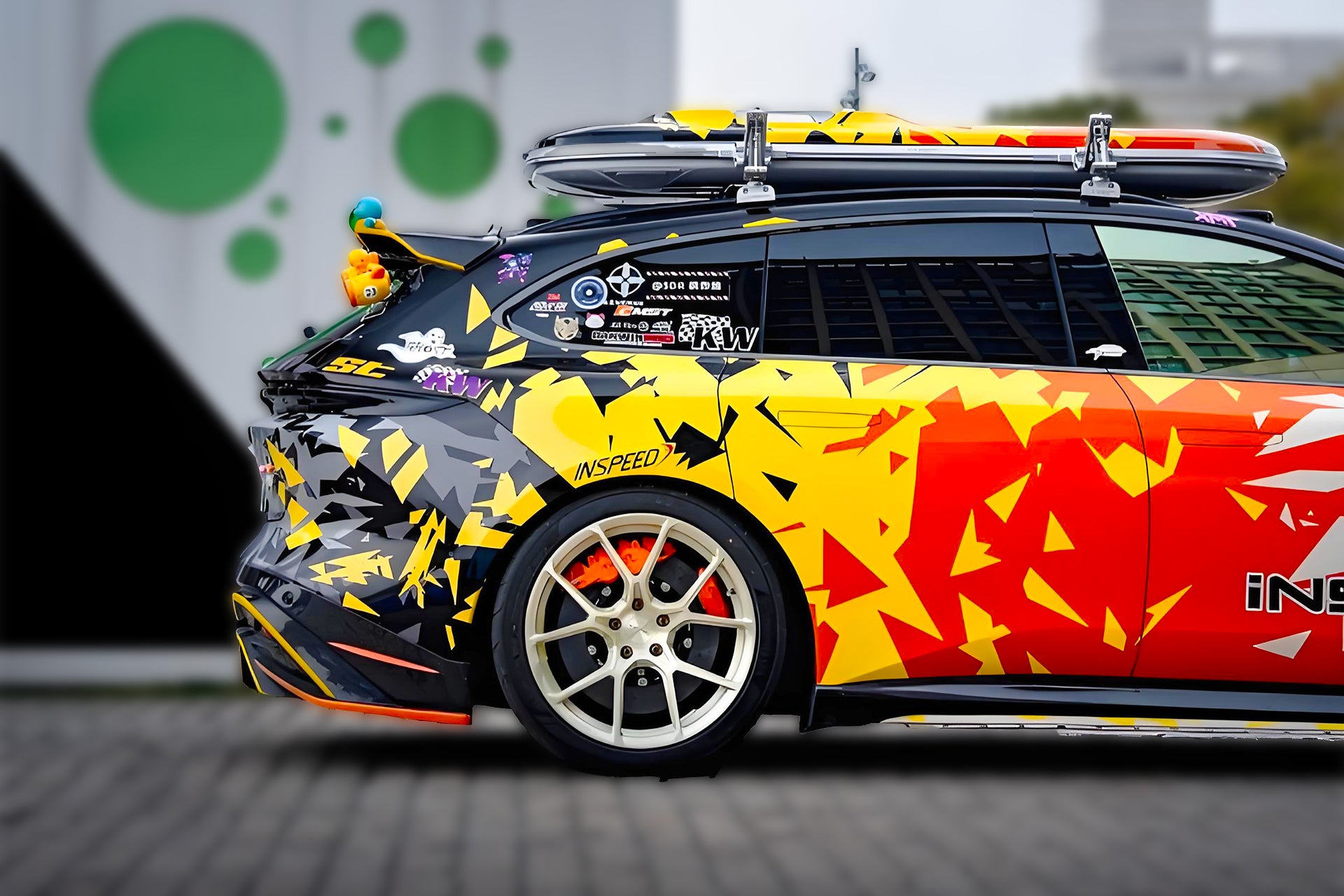 Sunburst Mirage Full Car Wrap  [UW-48]