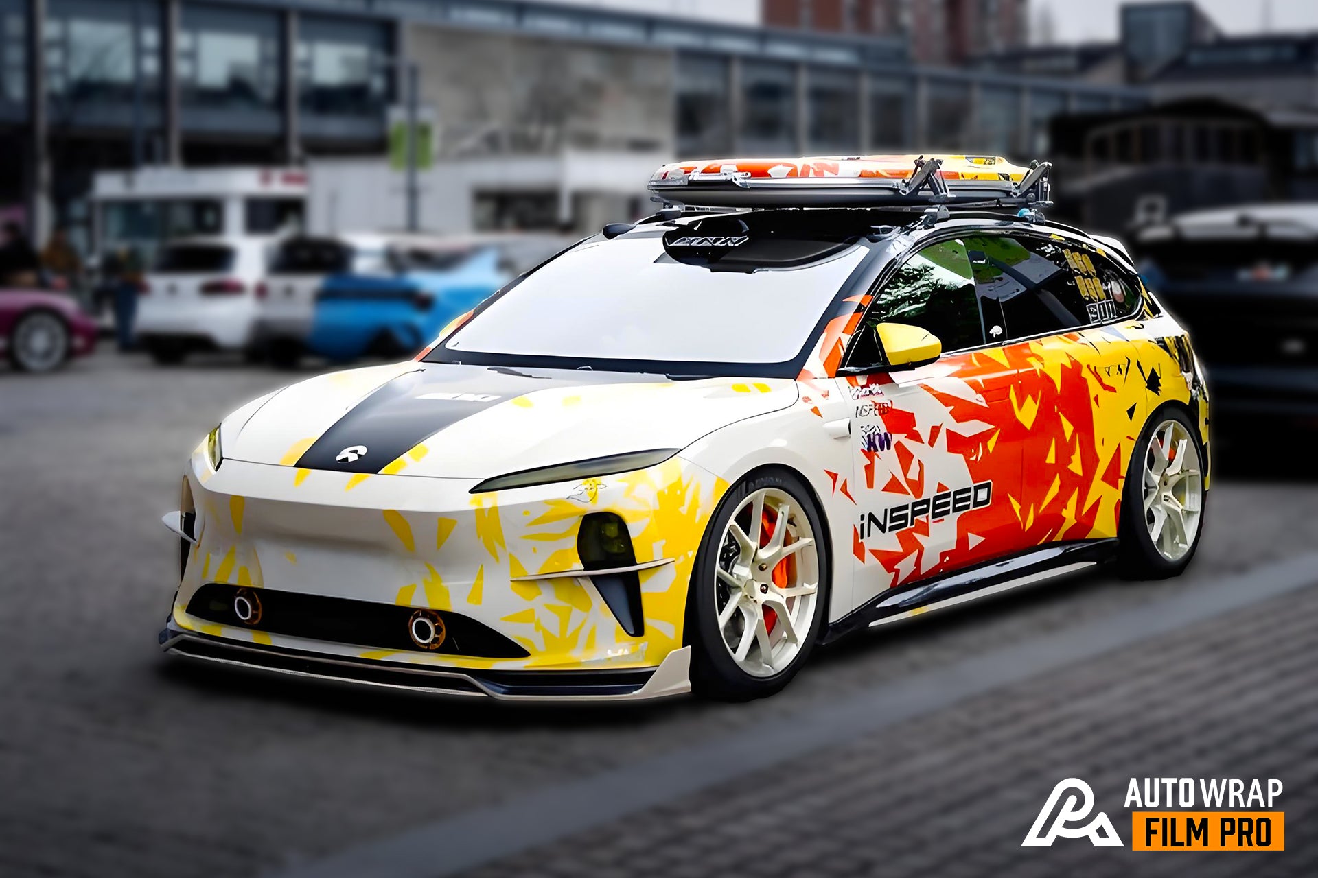Sunburst Mirage Full Car Wrap  [UW-48]