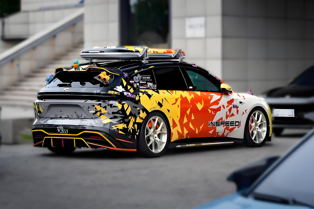 Sunburst Mirage Full Car Wrap  [UW-48]