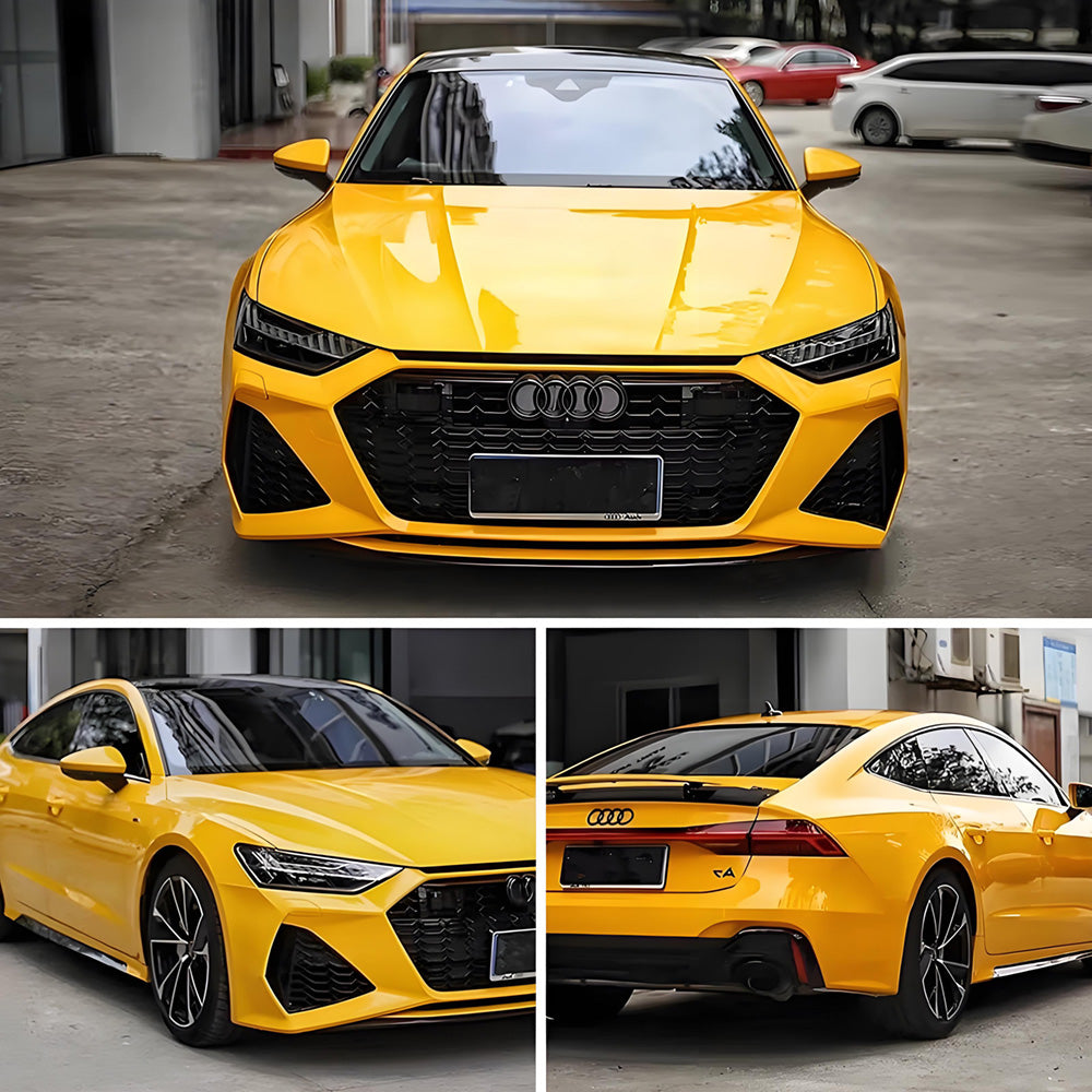 Car Yellow Wraps Series