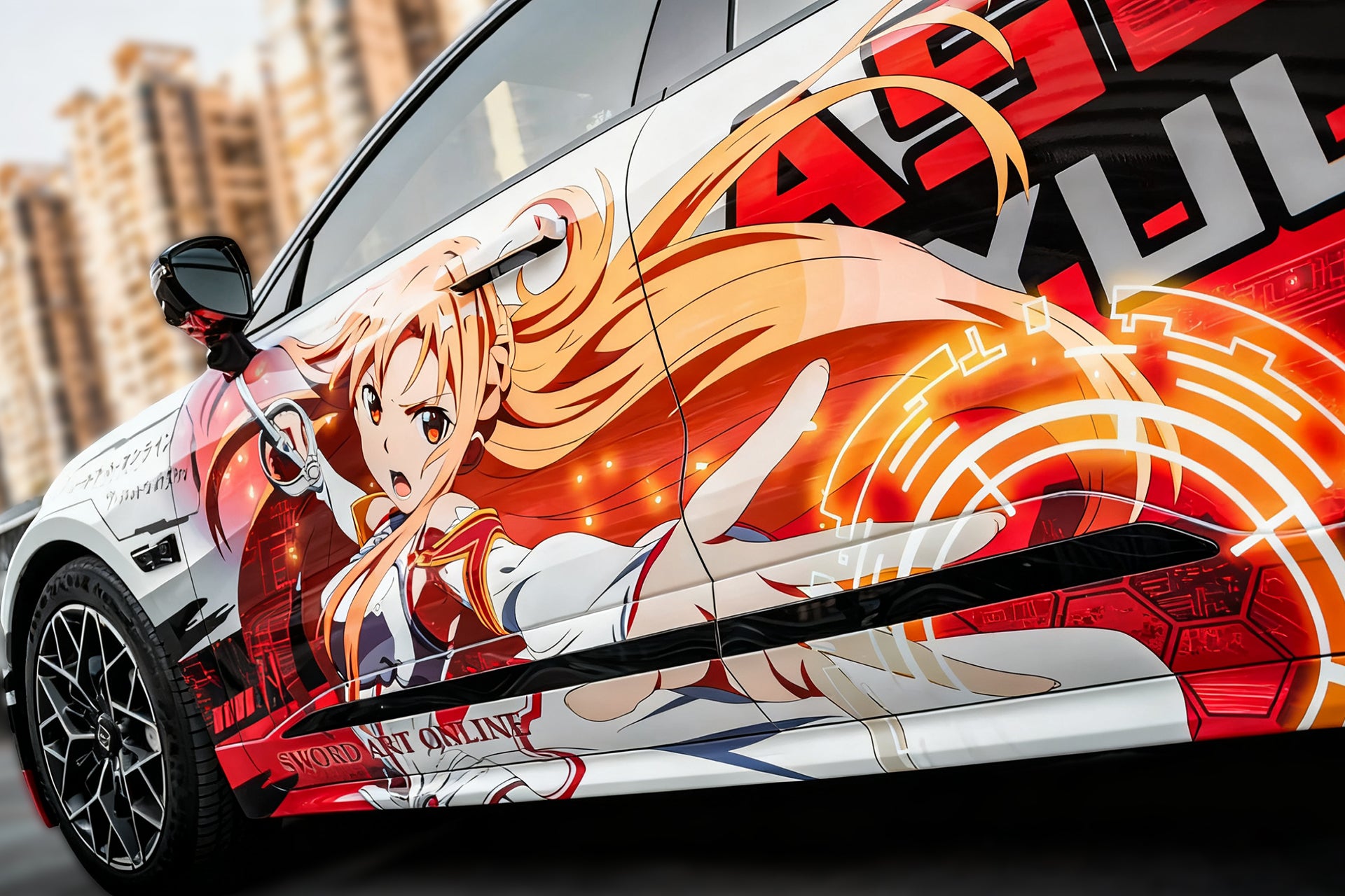 Sword Art Online Car Wrap B [AW-38]