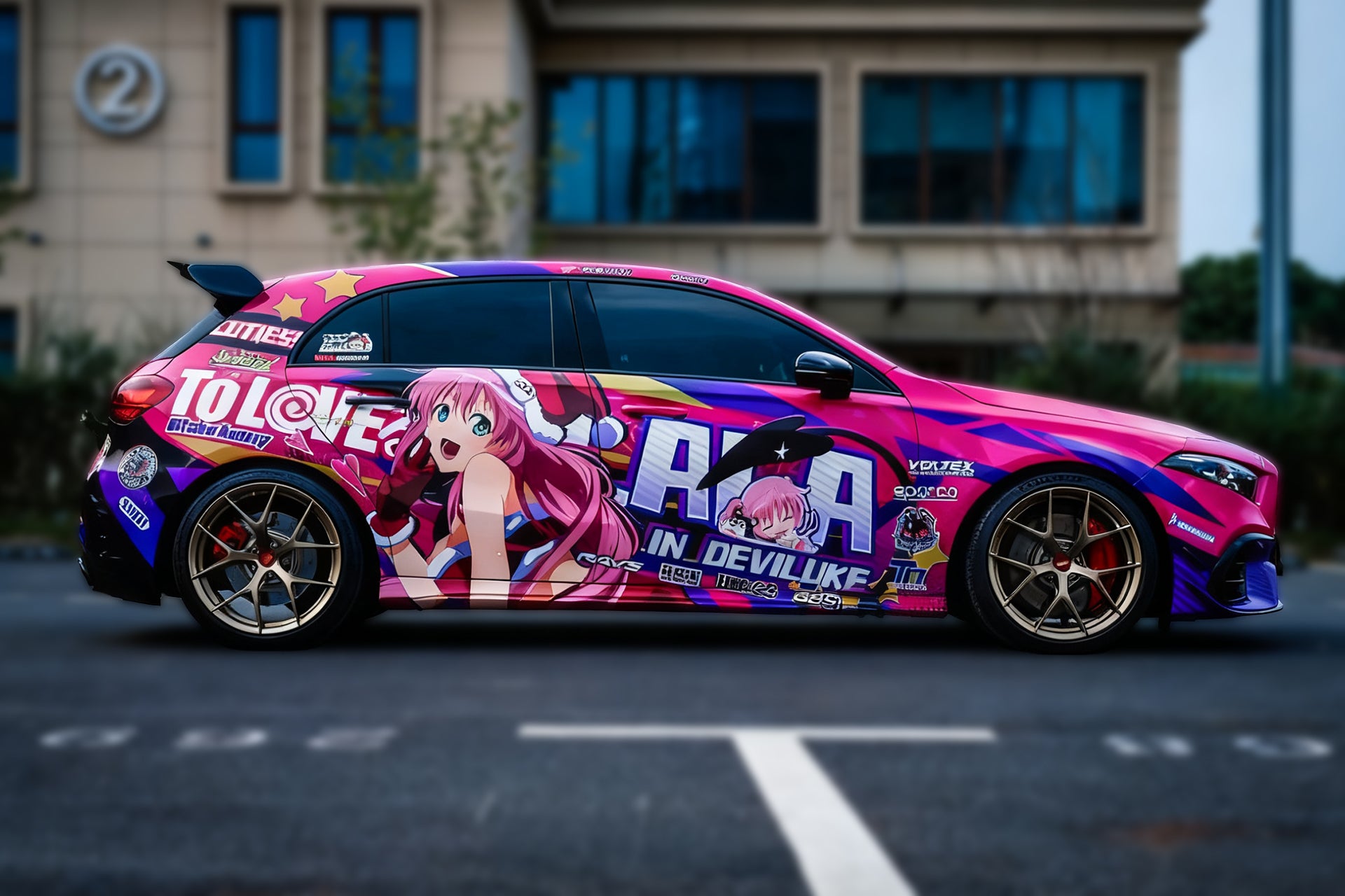 To Love Ru Car Wrap [AW-47]