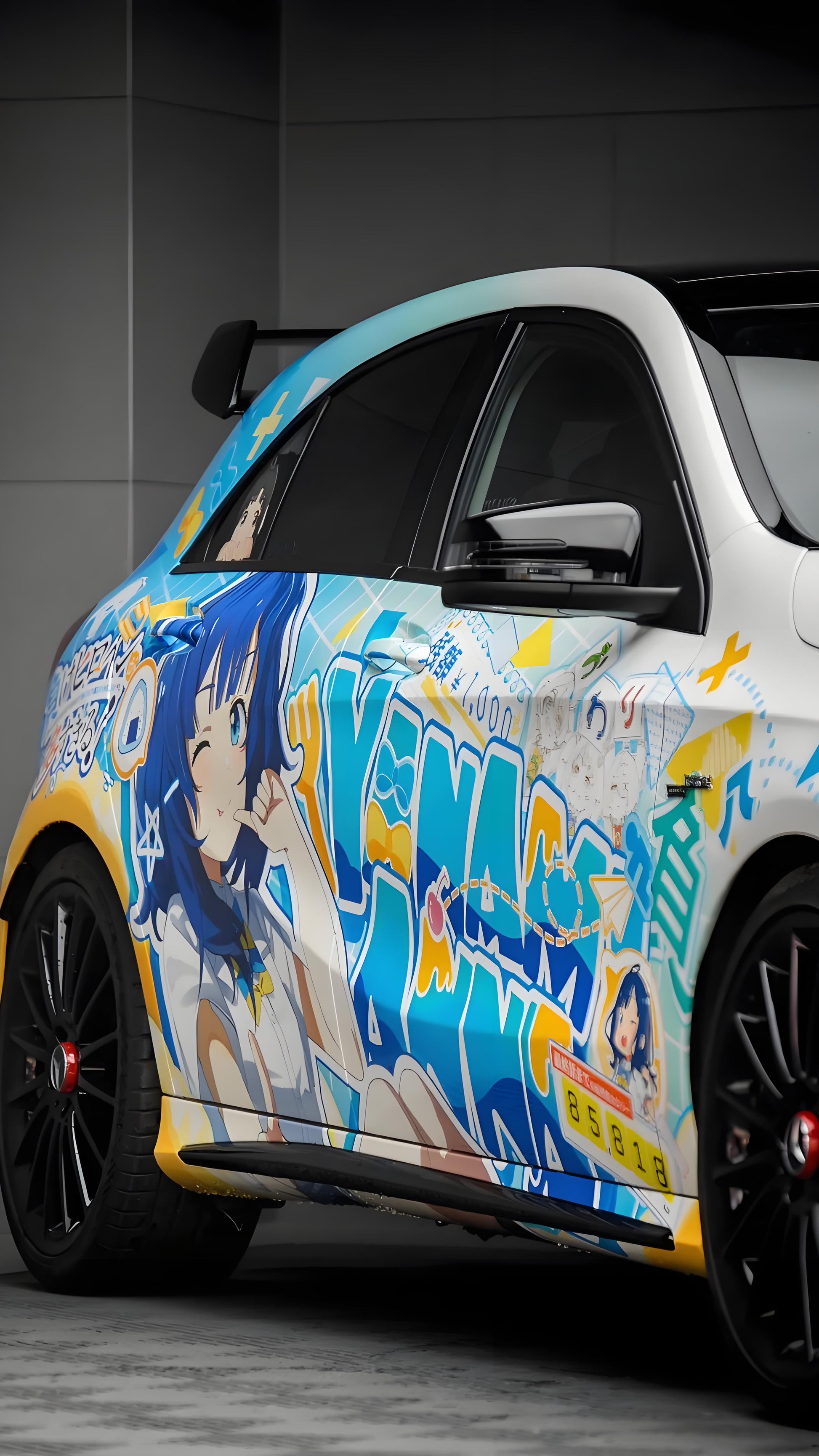 Too Many LOSING Heroines! A Car Wrap [AW-85]