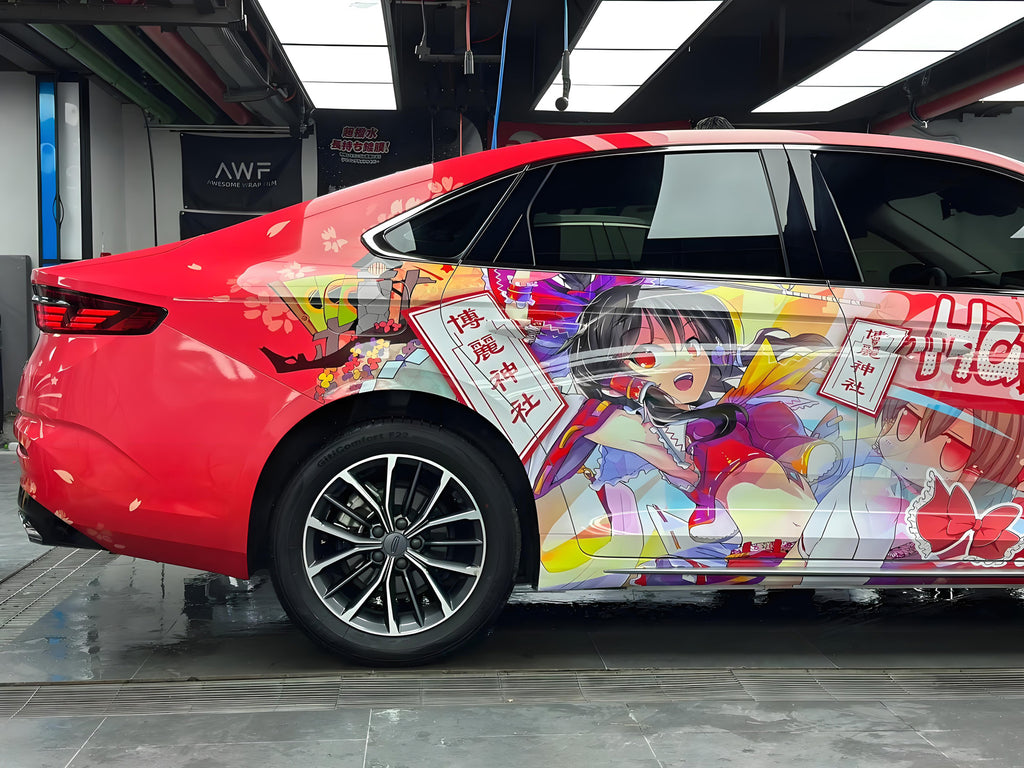 Touhou Project Autofolierung