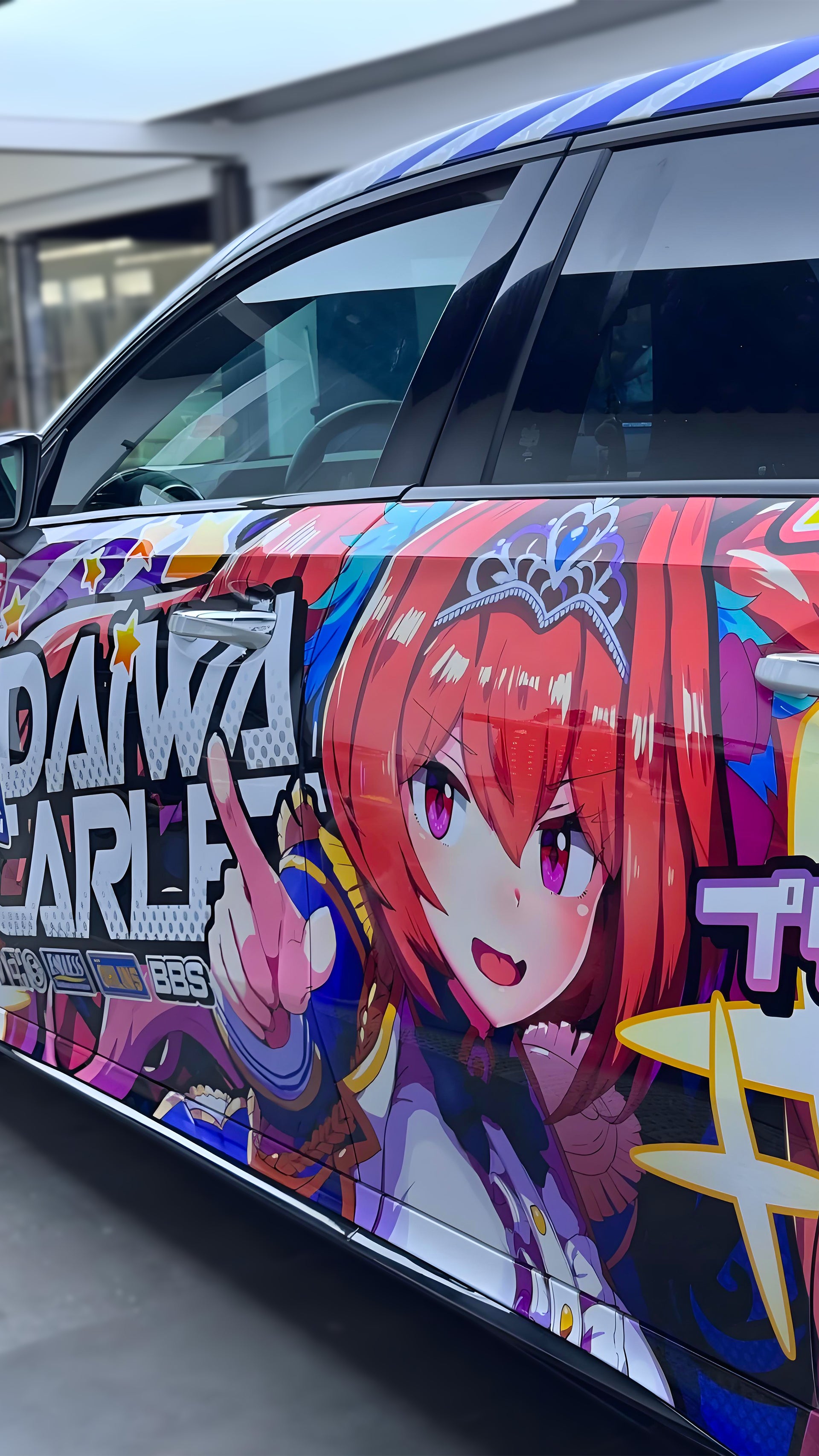 Uma Musume Pretty Daiwa Scarlet Car Wrap [AW-112]